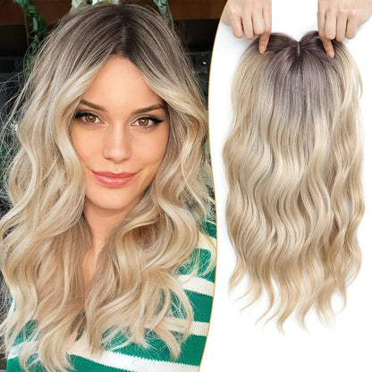 ⚡⚡Final Hours – 2026 New Lightweight & Breathable Wavy Hair Topper