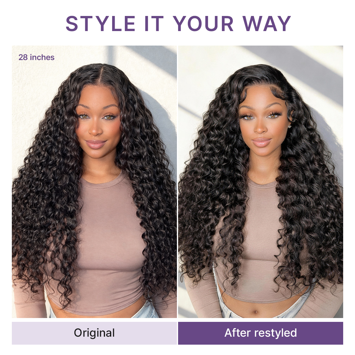 🎁 Final Hours🎁 –🌷2026 New Lightweight & Breathable Wavy Hair Topper