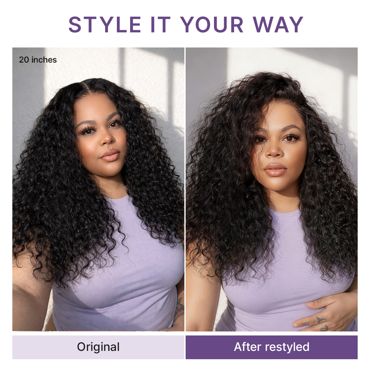 🎁 Final Hours🎁 –🌷2026 New Lightweight & Breathable Wavy Hair Topper