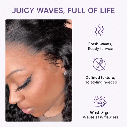 🎁 Final Hours🎁 –🌷2026 New Lightweight & Breathable Wavy Hair Topper