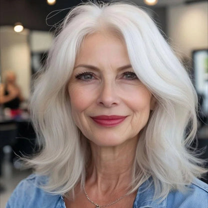 ⚡Sale Ends Tonight–🌷2026 New Lightweight & Breathable Wavy Hair Topper
