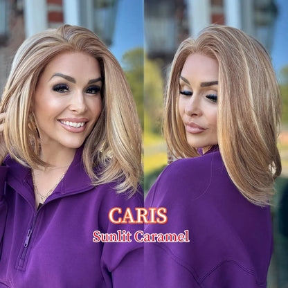 💕 Glueless Short Wavy Wig – Soft Waves, Natural Look