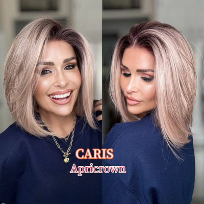 💕 Glueless Short Wavy Wig – Soft Waves, Natural Look
