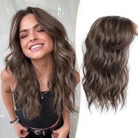 🔥Medium Brown with Highlights