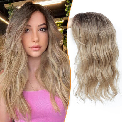 ⚡⚡Final Hours – 2026 New Lightweight & Breathable Wavy Hair Topper