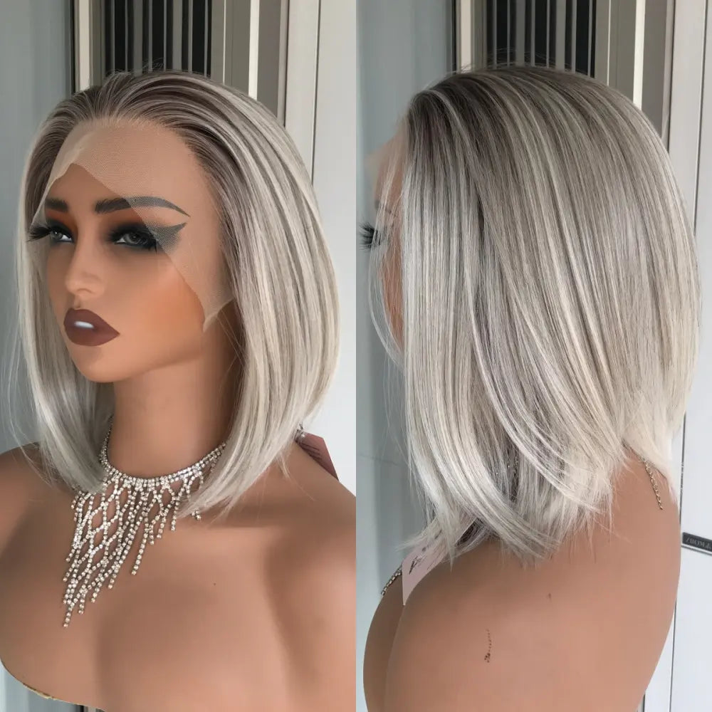 💕 Glueless Short Wavy Wig – Soft Waves, Natural Look