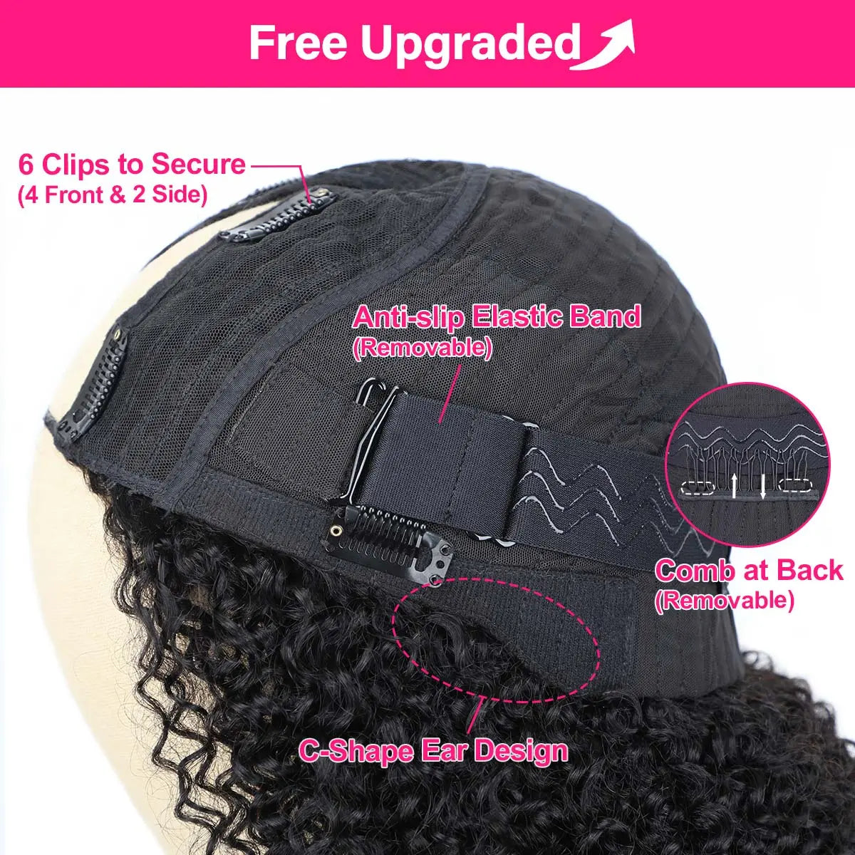 ✨Final Hours –🌷2026 New Lightweight & Breathable Wavy Hair Topper