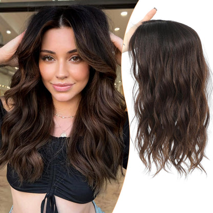 ⚡⚡Final Hours – 2026 New Lightweight & Breathable Wavy Hair Topper