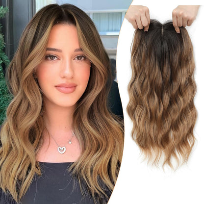 ⚡⚡Final Hours – 2026 New Lightweight & Breathable Wavy Hair Topper