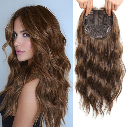 ⚡Sale Ends Tonight–🌷2026 New Lightweight & Breathable Wavy Hair Topper