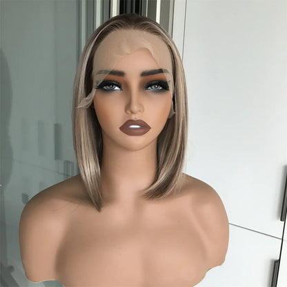 💕 Glueless Short Wavy Wig – Soft Waves, Natural Look