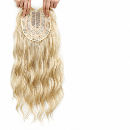 ⚡⚡Final Hours – 2026 New Lightweight & Breathable Wavy Hair Topper