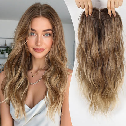⚡Sale Ends Tonight–🌷2026 New Lightweight & Breathable Wavy Hair Topper